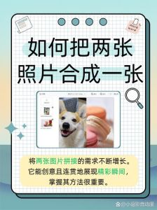 美颜相机怎么把两张图p在一起_美颜滤镜拼图，创意照片制作分享