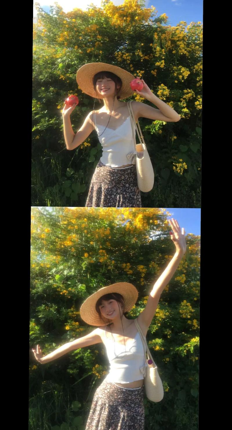 花丛拍照姿势怎么摆_花丛拍照姿势，显瘦唯美，拍出好效果！