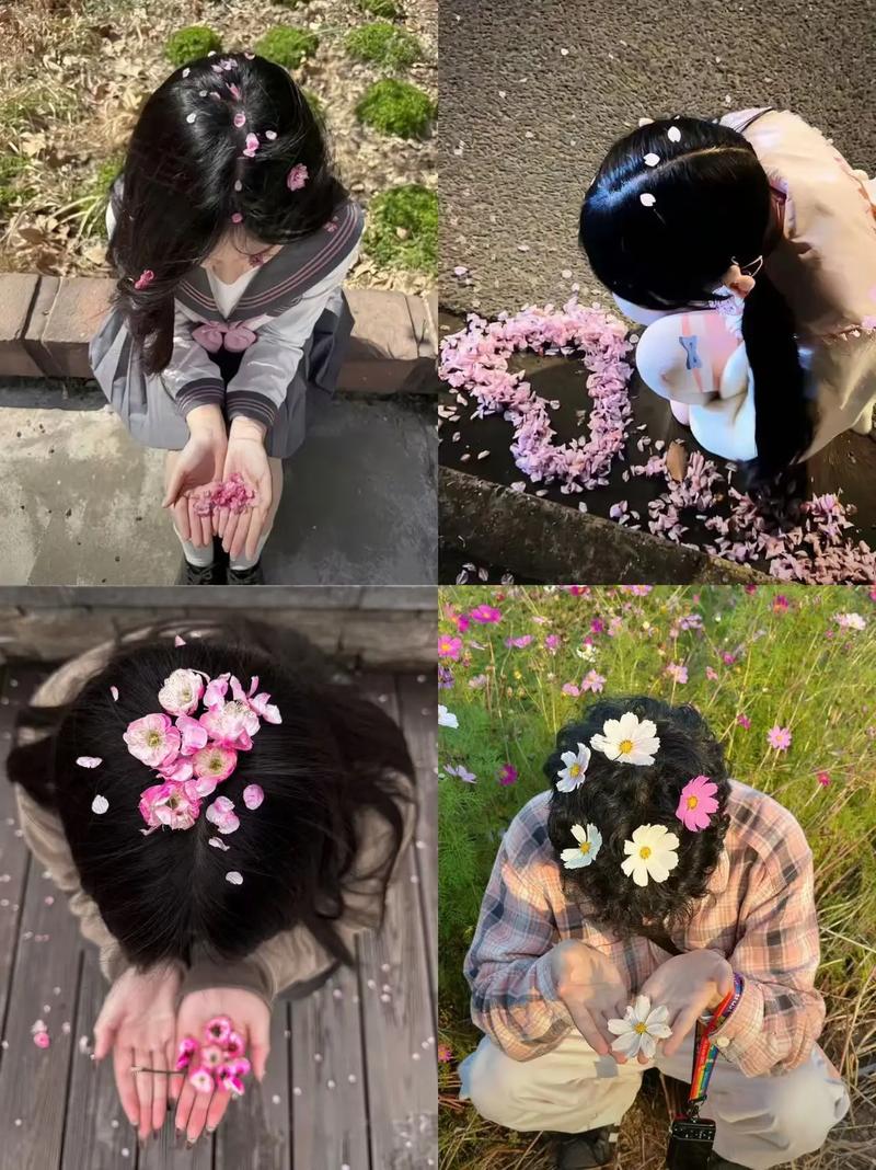 女生和花一起拍照怎么评论_赞美朋友照片细节，传递真挚情谊