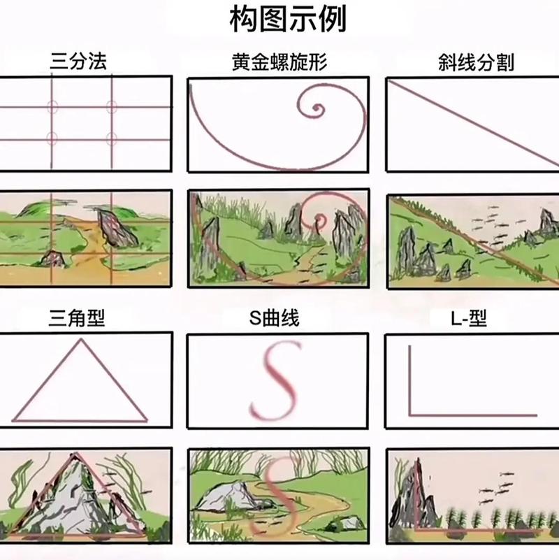 摄影构图样式有什么和特点_交叉线椭圆X形对称与平衡
