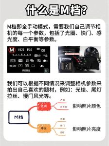相机中m是什么参数_手动控光圈快门ISO，拍人像风景更自由
