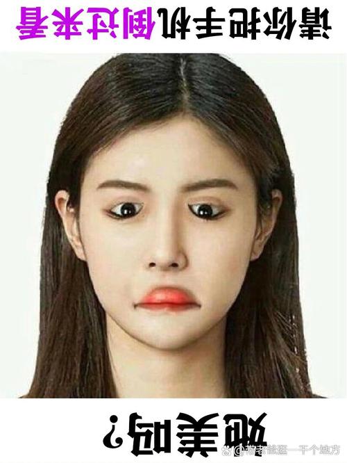 讽刺美颜p图的图片_真实与美颜的界限在哪里？