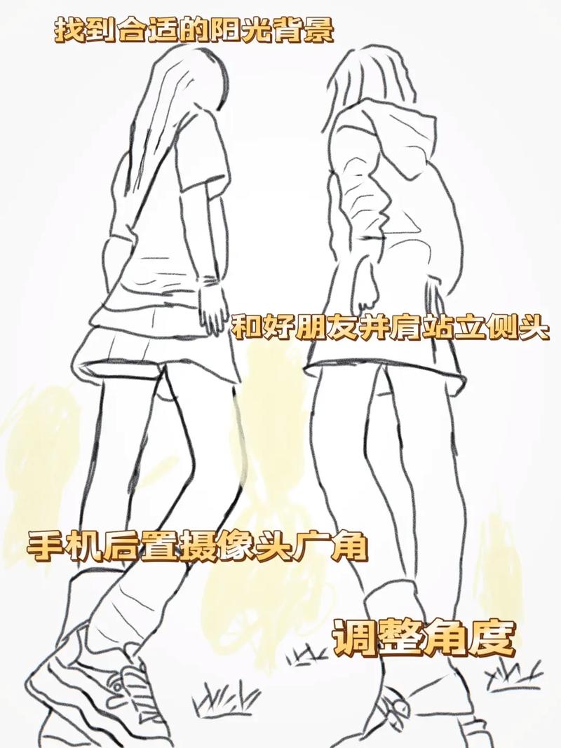 三个人拍照不露脸怎么摆姿势_三人合影更真实自然，轻松记录美好瞬间
