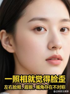 拍照感觉自己脸歪着_拍照脸歪？生理原因多，调整姿势和镜头试试！