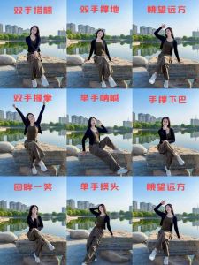 教你60种拍照姿势的摆法_傍晚霞光拍人像，手姿眼神是关键