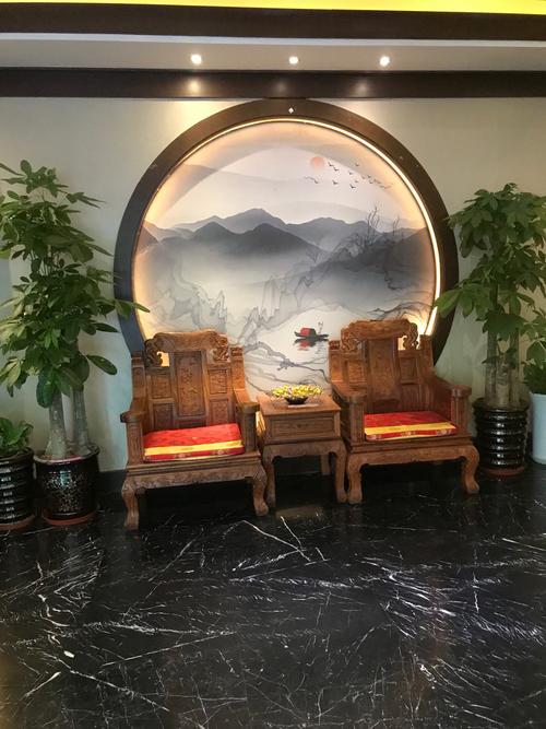室内迎客大厅拍照合影风景_捕捉艺术与记忆