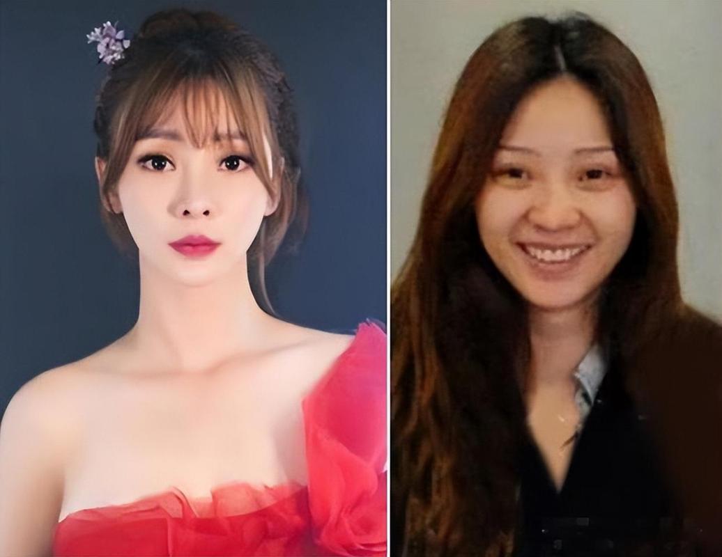 开美颜与不开美颜图片对照_美颜滤镜让人失真？明星程潇直播引热议！