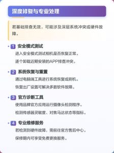 相机拍照界面黑屏的解决方法_相机黑屏？重启清除缓存，权限检查硬件