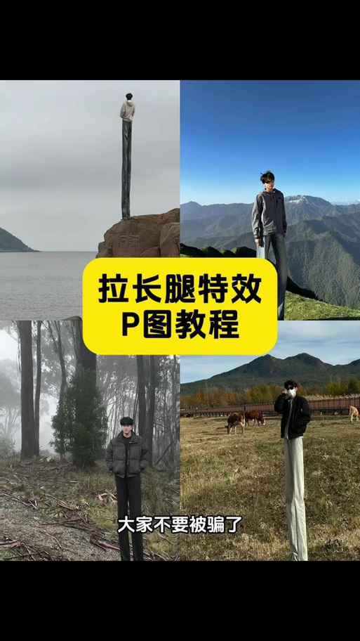照片拉长腿的方法教程_自由变换+液化滤镜 照片拉长腿的方法教程_自由变换+液化滤镜