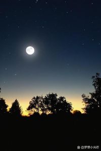 明月星空图片真实拍照_黑龙江无人机拍明月星空，美景震撼人心
