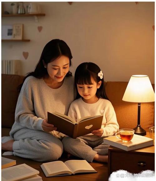 亲子阅读照片姿势大全_亲子共读乐趣多，温馨时光记得牢