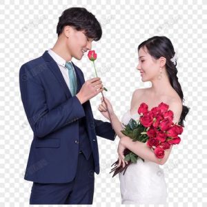 和玫瑰花一起合照姿势_拍花合影姿势多，自然好看是关键